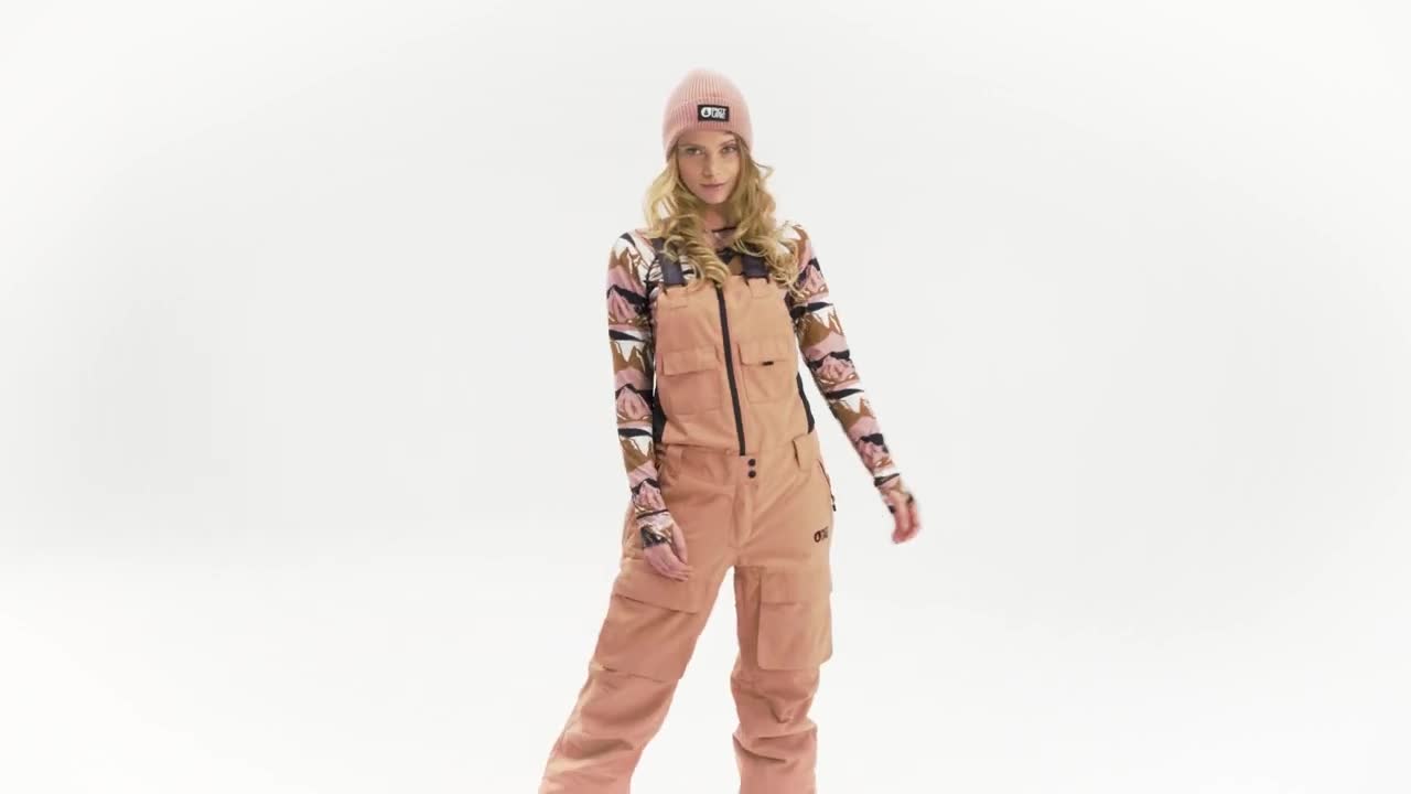 [??]BRITA BIB PANTS - ASH ROSE