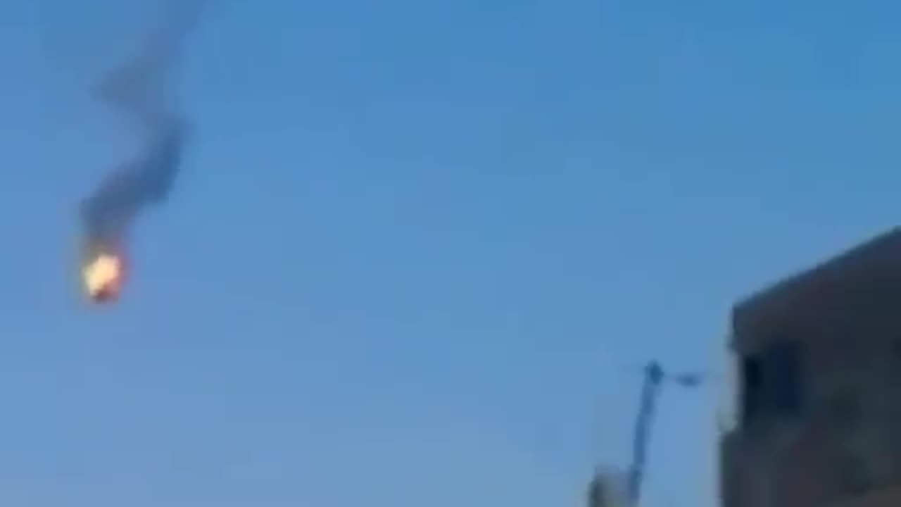 HAMAS SHOOTING DOWN ISRALE WARPLANE