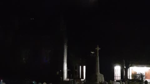 Moon over Tavistock Dartmoor. 15th Dec 2022
