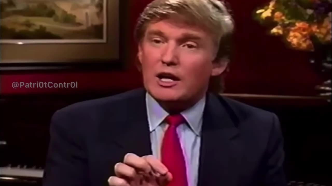 Donald Trump’s consistency through the years is shown in this clip