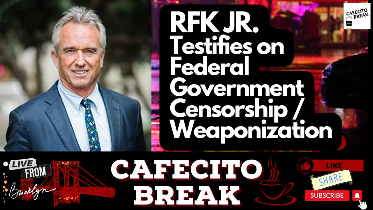 RFK Jr Testifies on Federal Government Censorship / Weaponization - pt1