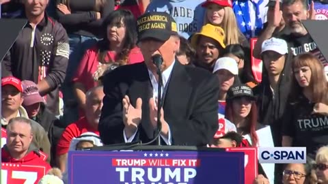 : Trump says Harris is 'dumb as a rock' at New Mexico rally