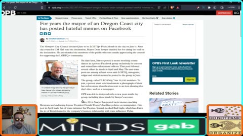 Newport, Oregon Mayor Ousted Over Memes