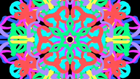 Mandala doodle tutorial #4