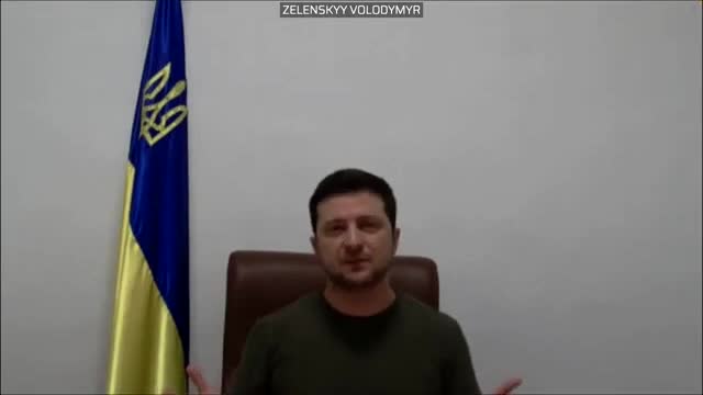 Volodymyr Zelensky Makes Impassioned Speech To European Union Parliament As Russia Invades