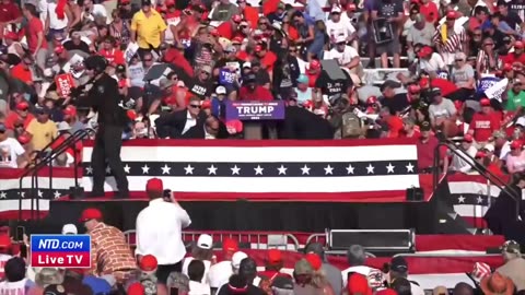 Trump Assassination In Public Meeting