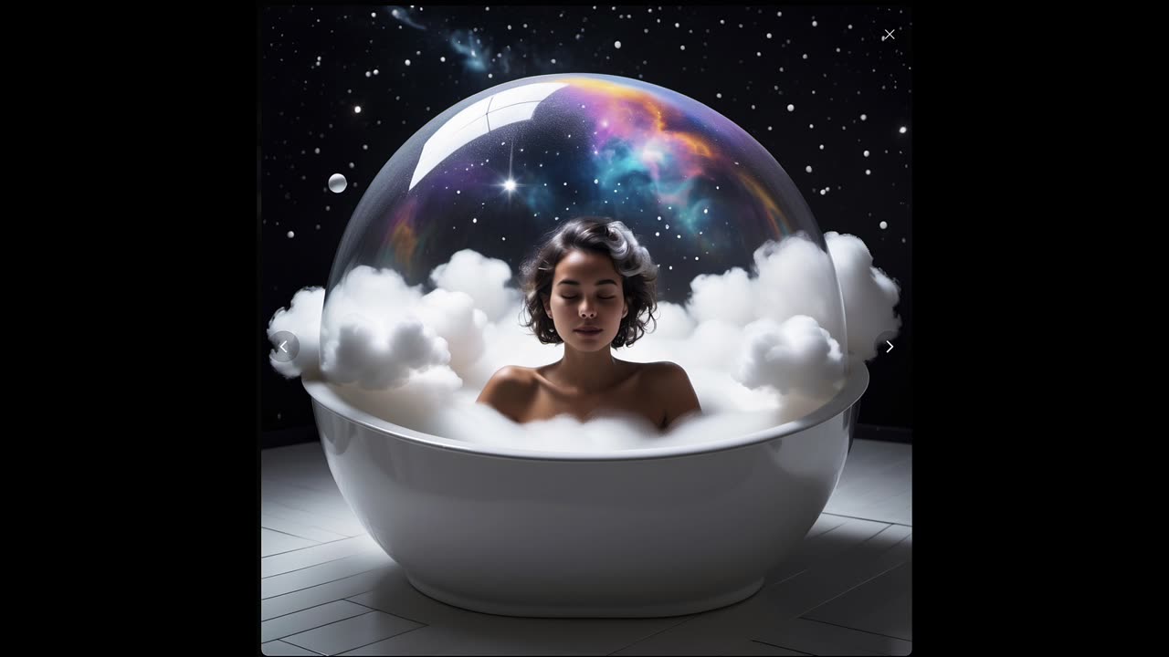 Cosmic Bubble Bath - A Poem for Tom