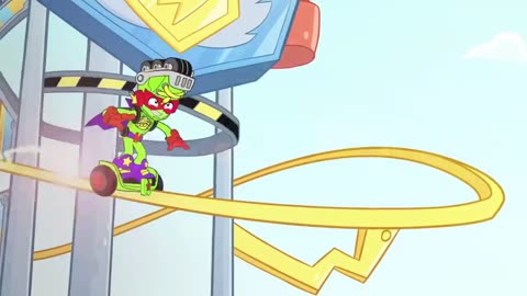 SUPERTHINGS NEON POWER⚡⚡The assault of the Exoskeletons⚡💥 | Cartoon SERIES for Kids