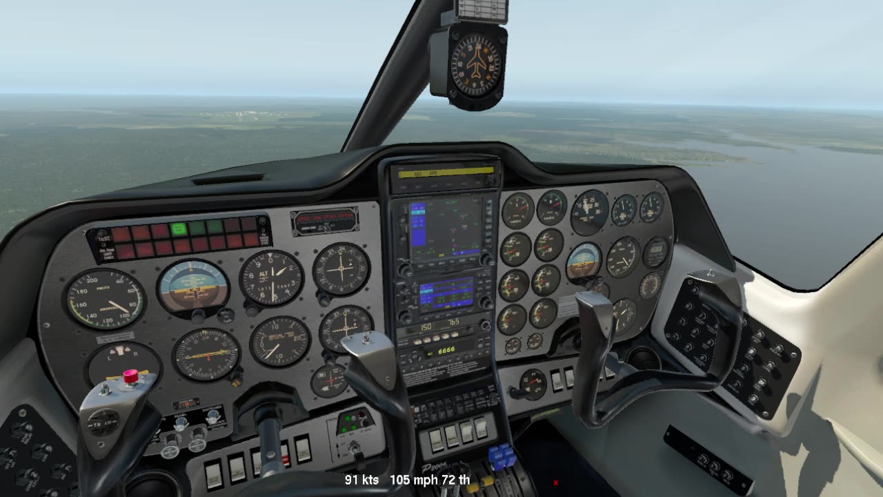 Tecnam P2006T-Analog - NY small hop to KFOK from KCCC - Xplane 11.55 ILS LANDING -