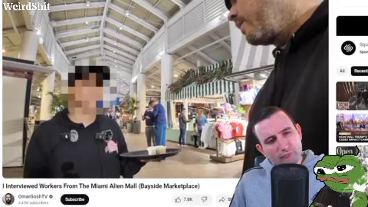 WITNESS RELEASES SHOCKING FOOTAGE OF MIAMI ALIENS