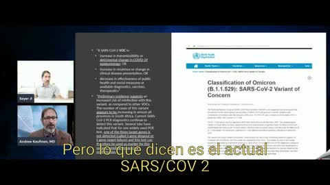 Dr Andrew Kauffman en el Fraude del testeo de la variante Omicron