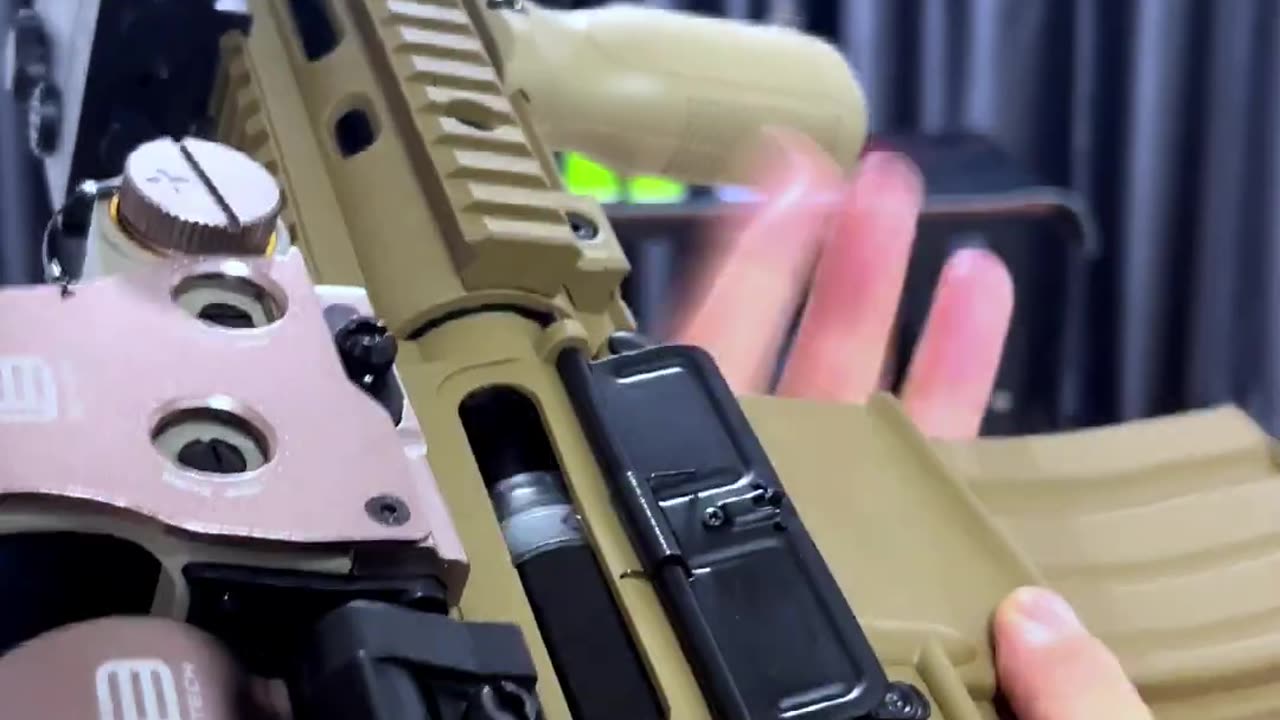 Get this sick HK416D gel blaster to beat your annoying friends!