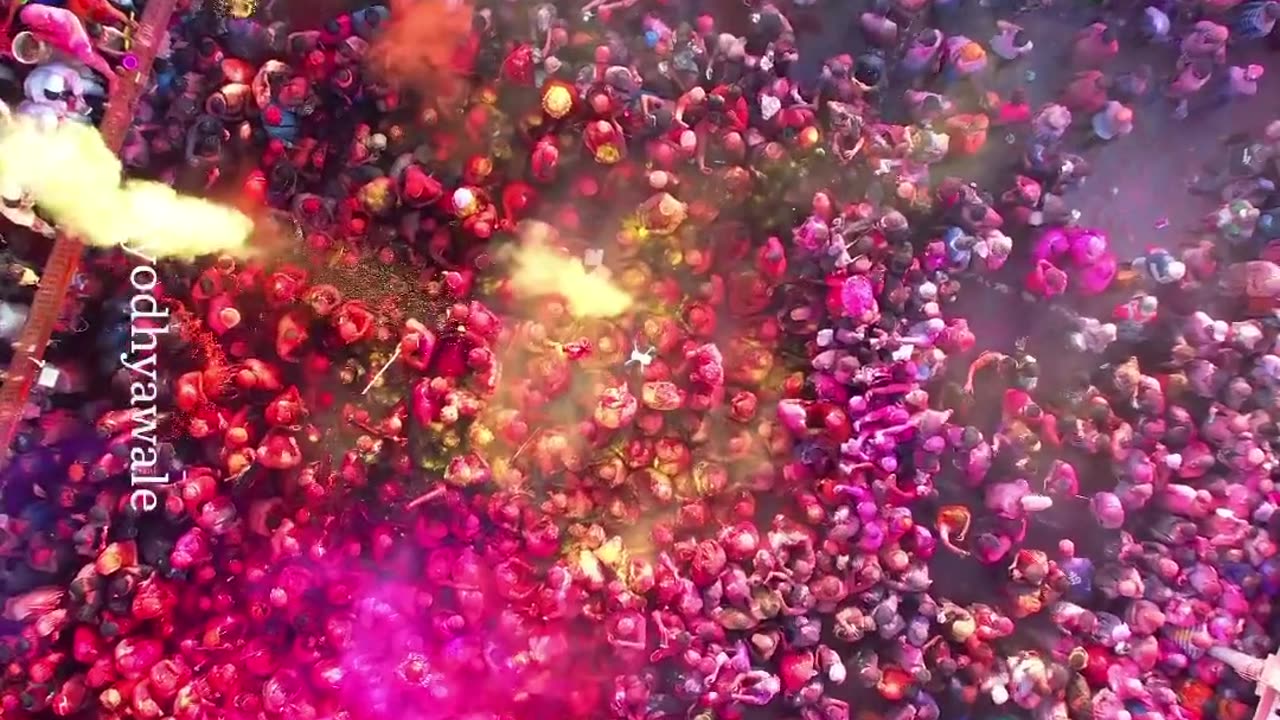 Vrindavan holi special 💖🌈