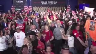 The Crowd is ready for Trump