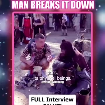 Conscious Homeless Man Breaks It Down