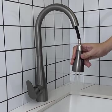 Kitchen Adjustable Three-Mode Faucet Sprayer Filter Water Saving Nozzle