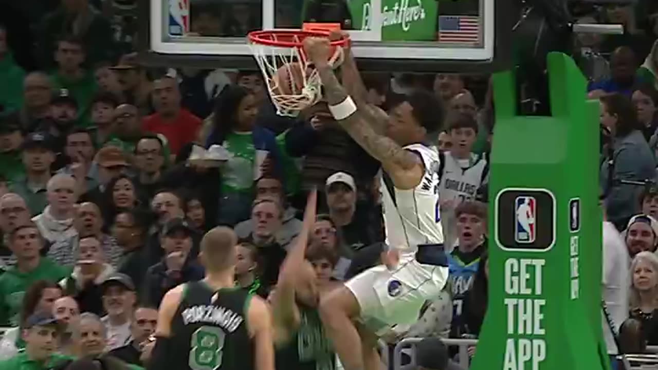 LUKA surgeon with the WIRE! Scores of points against the Celtics | Mavs-Celtics