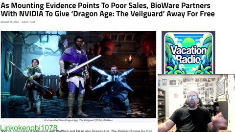 NVIDIA Working With BioWare On Giving DA Veilguard For Free Due To It's Pre Order Sales