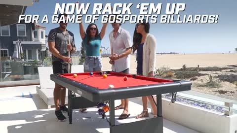GoSports Mid Size Billiards Table