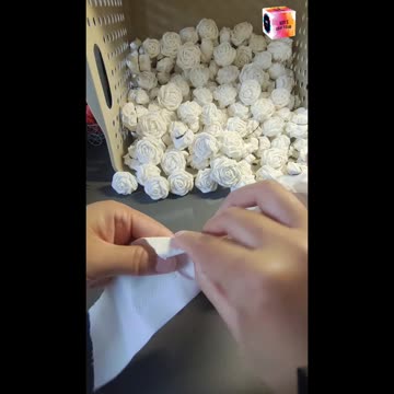 DIY Tissue Paper Flowers | Paper craft | Paper Flowers tutorial