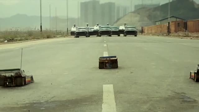 Car Chases in Aces Go Places - 1982