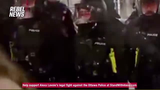 Ottawa POLICE BRUTALITY Feb. 2022