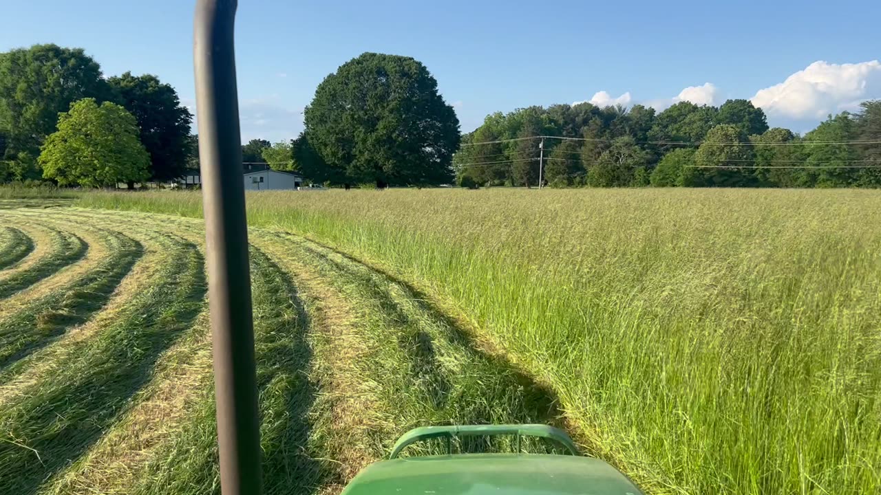 May 2023 hay mow