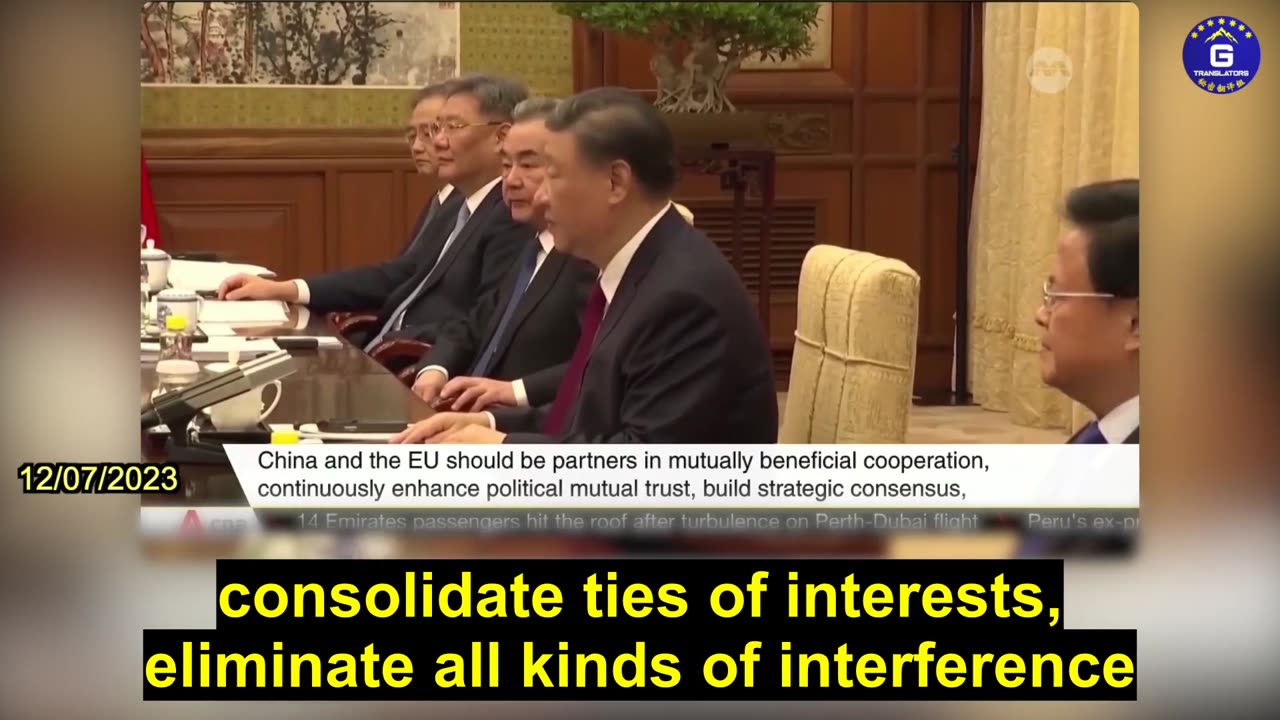 At the China-EU Summit, Xi Jinping Warned the EU Not To Confront China