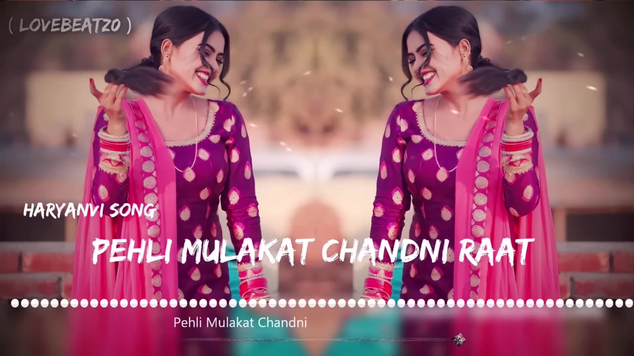 Pehli Pehli Mulakat Chandani Raat || Haryanvi Song || New Haryanvi Song 2023 || Anjali Raghav