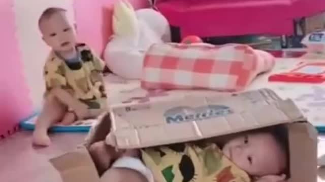 Cute baby funny video