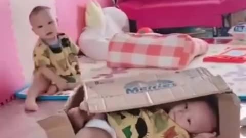 Cute baby funny video