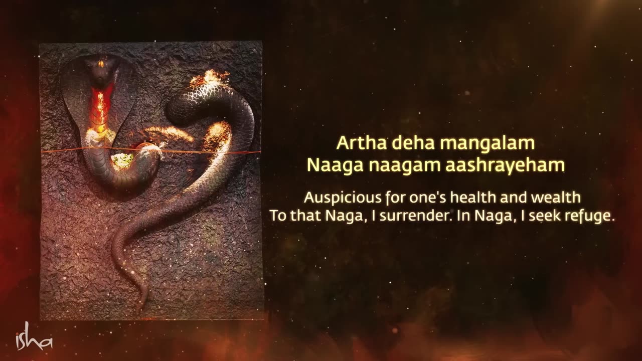 Naga Stuti Naga Nagam Ashrayeham Naga Consecration Chant