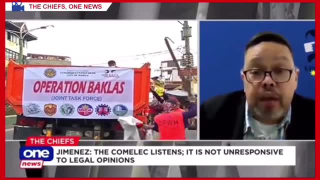 COMELEC sa Oplan Baklas: "Siguro nga mas maganda kung step back tayo nang kaunti."
