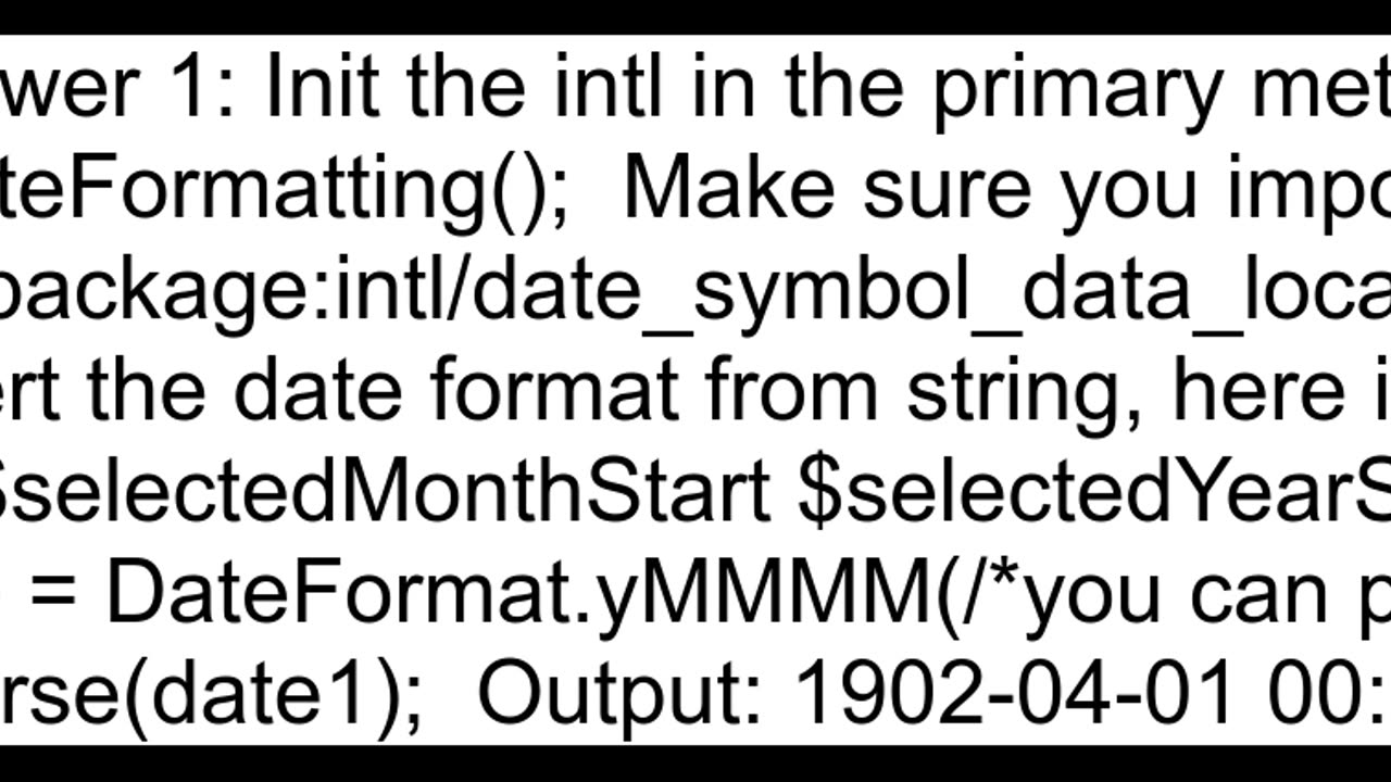 Flutter Locale data has not been initialized call initializeDateFormattingltlocalegt combining 2 va