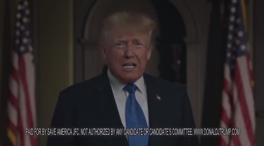 President Trump's message for a grieving nation.