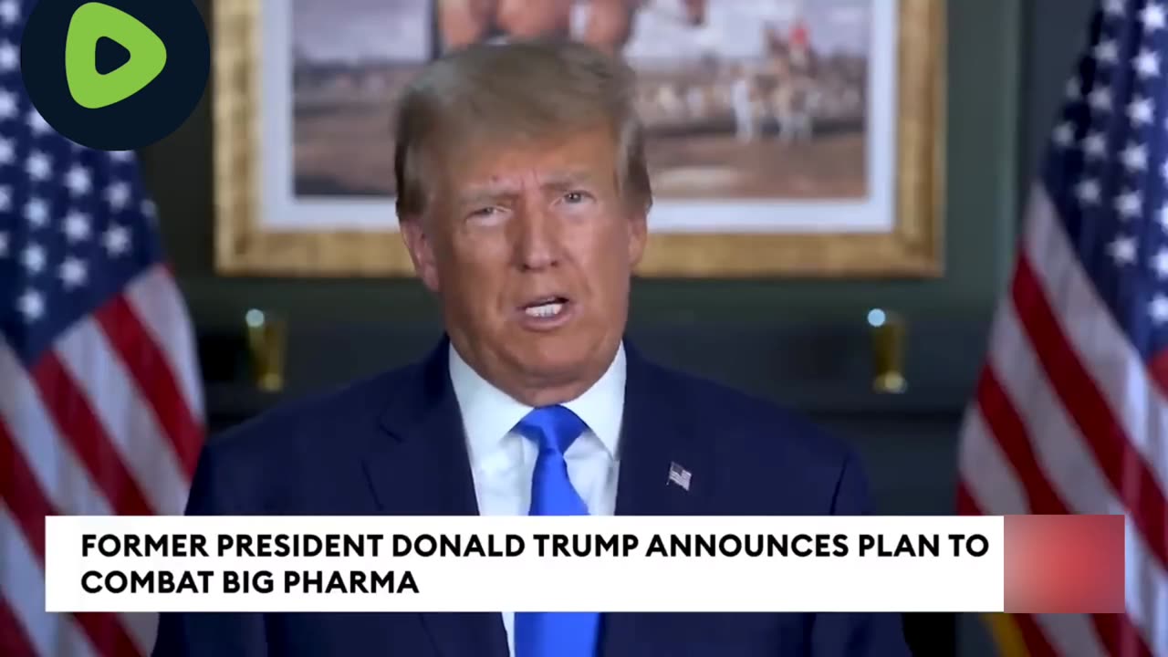 BREAKING NEWS: Former President Trump Announces Plan To Take On Big Pharma