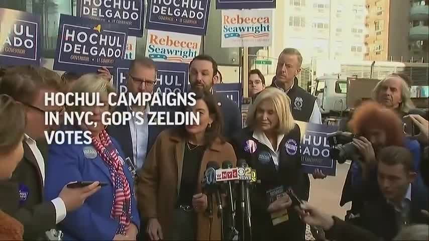 🐹Hochul campaigns in NYC, GOP's🐹 Zeldin votes🐹