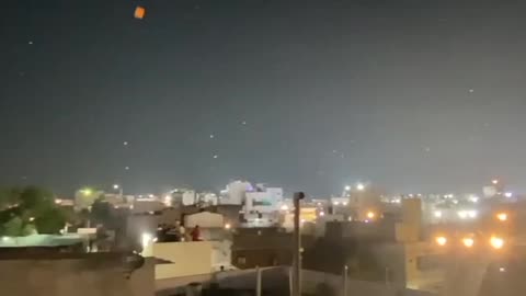 India Kite Festival Night Moment