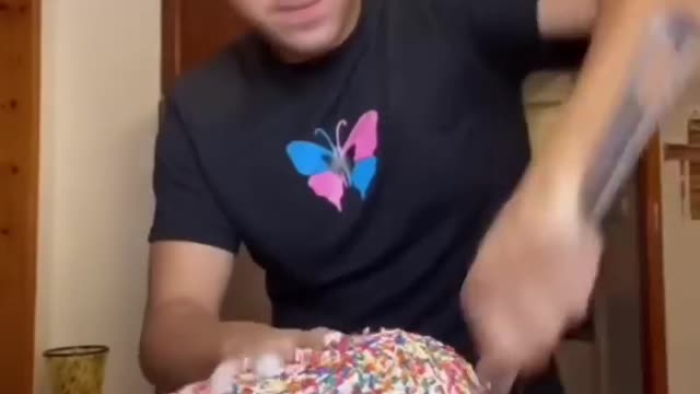 Boy Doesn’t Waste Ice Cream