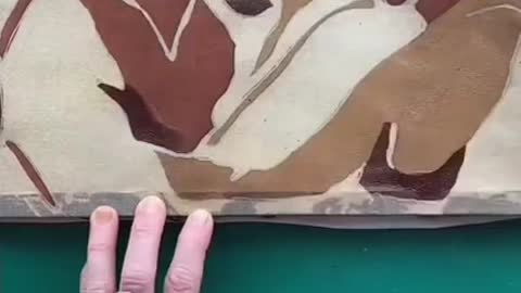 Batik Artist Makes Another Artist's Painting Using Her Technique