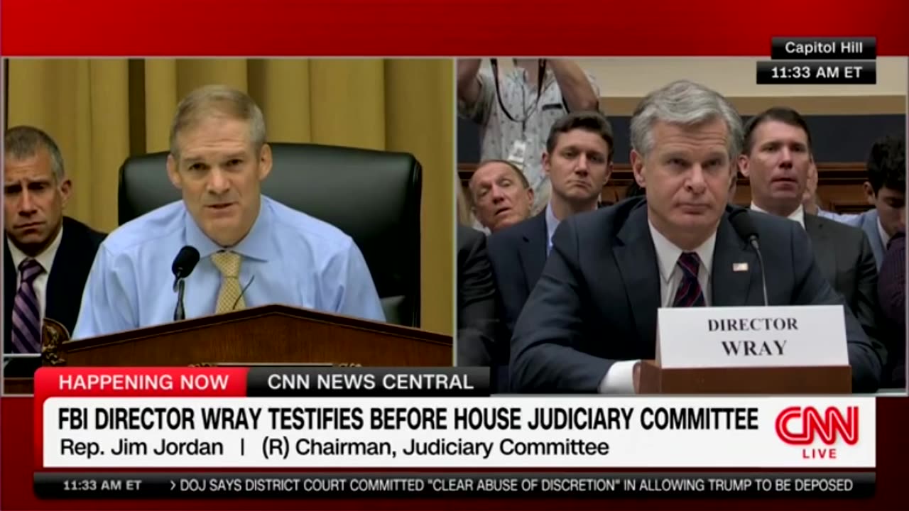 Jim Jordan Shreds FBI Director On Targeting Catholics