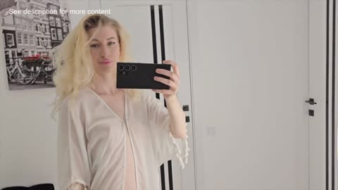 4K Transparent White Top Try on Haul with MsBella 6c4qd