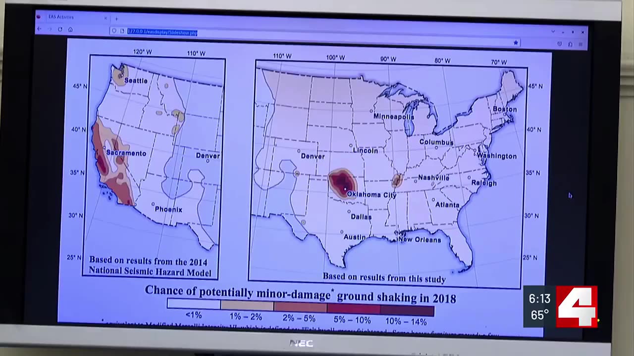 WARNING REAL DRILLS BEING RUN ITS NOT A MATTER OF IF BUT WHEN AN EARTHQUAKE HITS THE MIDWEST