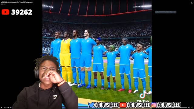 IShowSpeed React To Brazil Team 😂😂