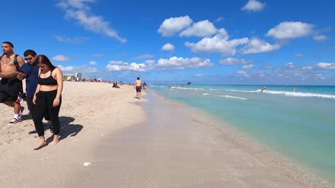 Walk on the beach 4K