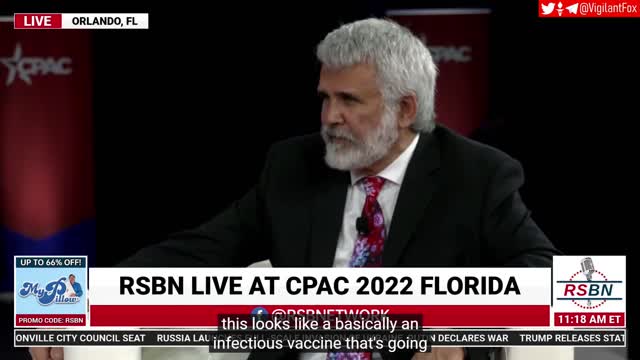 Dr. Robert Malone At CPAC 2022: COVID, Jabs & Biden’s Constitutional Fraud