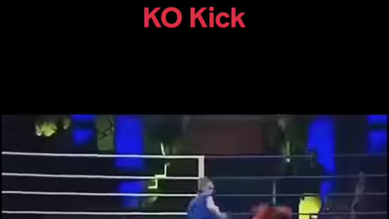 Ko kick, What a kic....