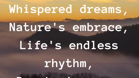 Two Motivational poem.