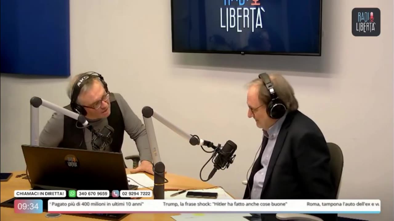 🔴 Magistrato Cuno Tarfusser intervistato da Giulio Cainarca su Radio Libertà.