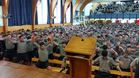 PNBHS (NZ) School Haka - Farewell Tribute for Mr. Docherty